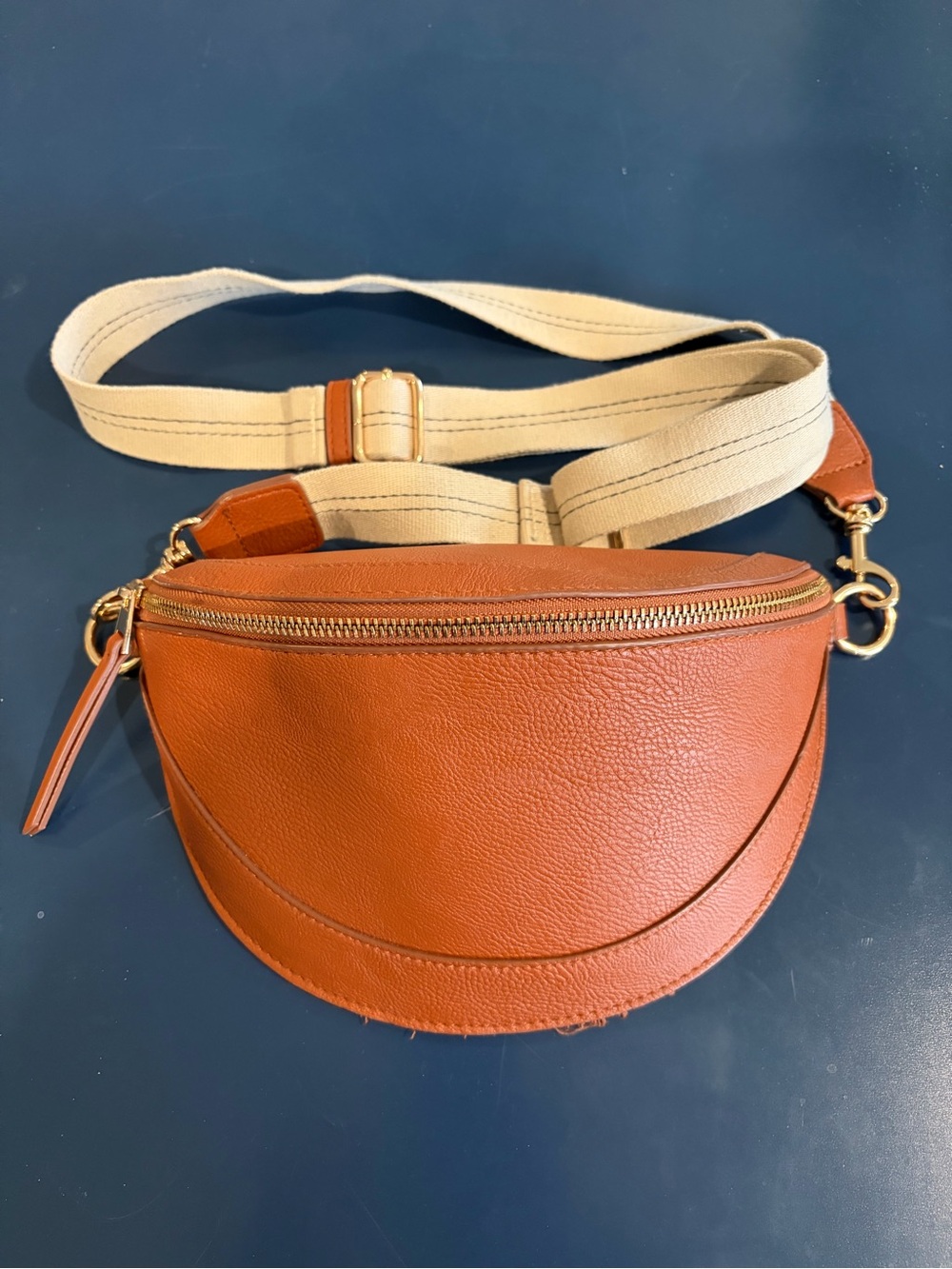 Universal Thread Cognac Crescent Crossbody Belt Bag